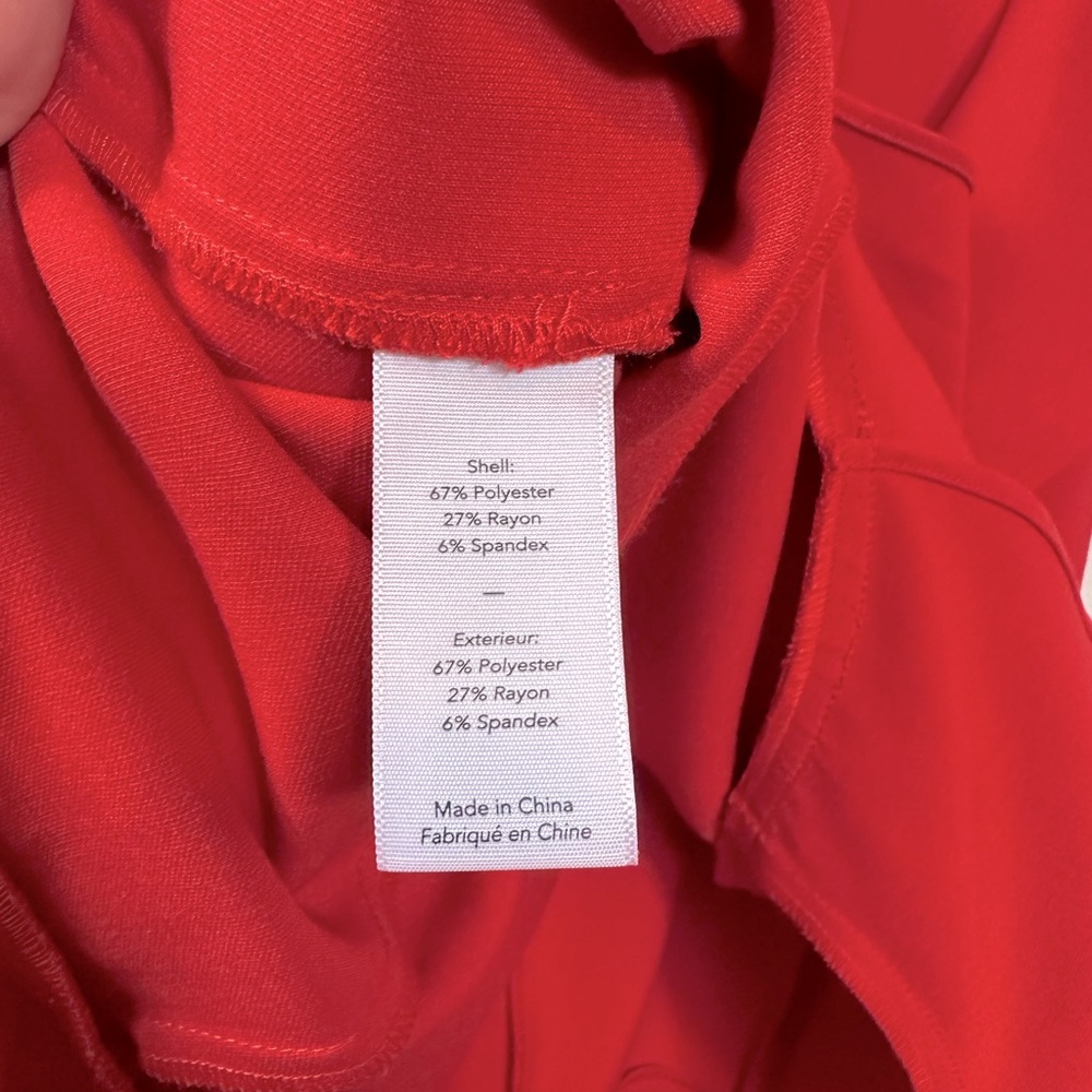 Likely Women’s Laverna Ruffled Classic Mini Sweetheart Dress in Red Size 10 NWT - Picture 7 of 10